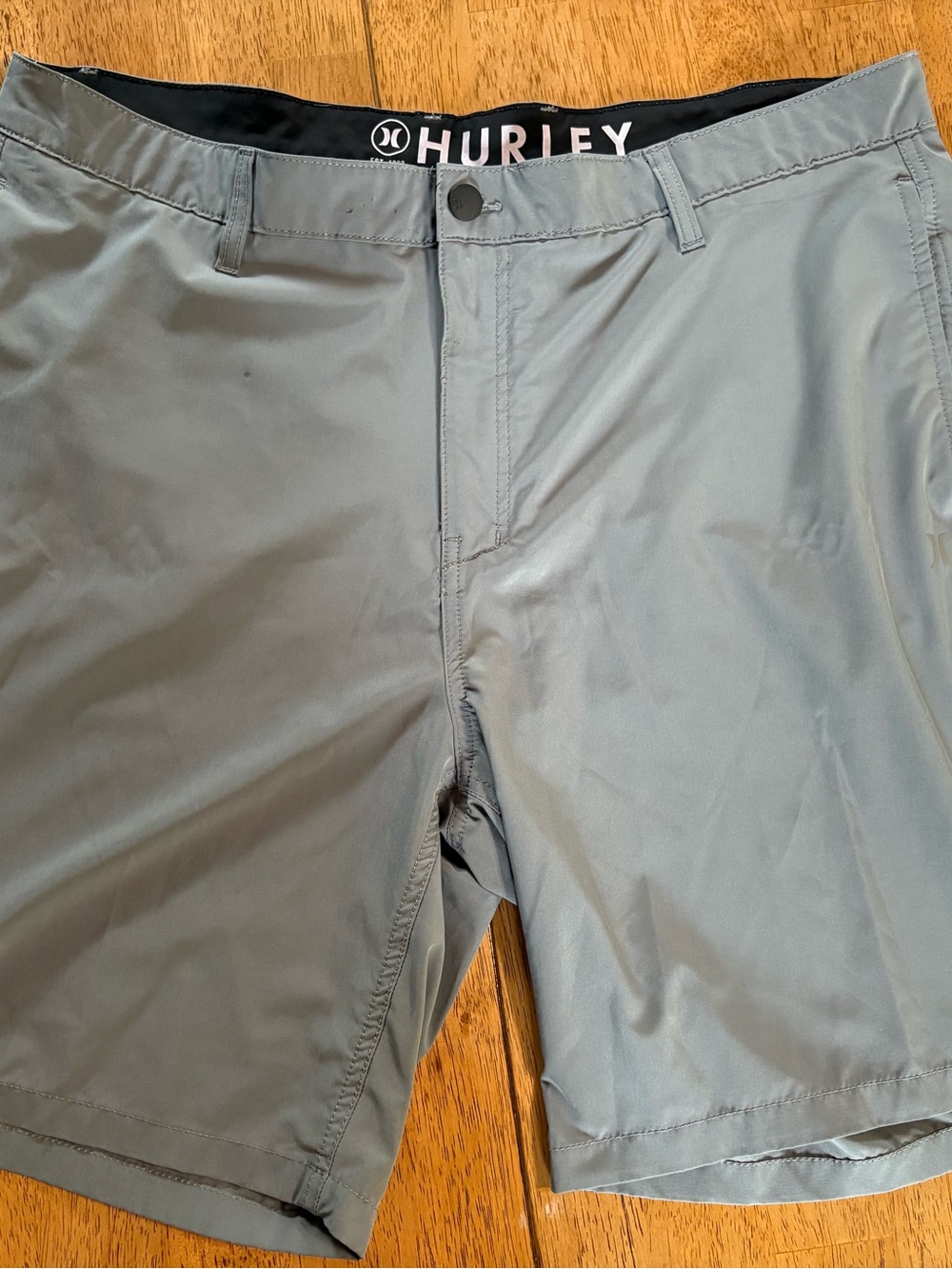 Hurley Men's Light Gray Hybrid Shorts